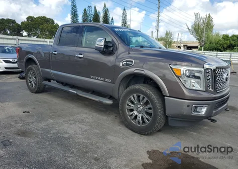 2016 Nissan Titan Xd Sl from USA, damaged, VIN 1N6BA1F4XGN517483
